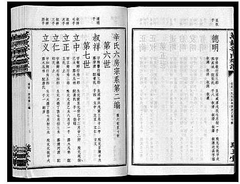 [辛]万载辛氏族谱_按房分卷_总卷2册_长房谱44册_次房谱1册_幼房18册 (江西) 万载辛氏家谱_四十三.pdf