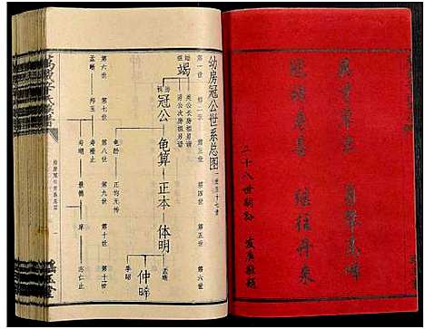 [辛]万载辛氏族谱_按房分卷_总卷2册_长房谱44册_次房谱1册_幼房18册 (江西) 万载辛氏家谱_A071.pdf