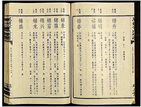 [辛]万载辛氏族谱_按房分卷_总卷2册_长房谱44册_次房谱1册_幼房18册 (江西) 万载辛氏家谱_A073.pdf