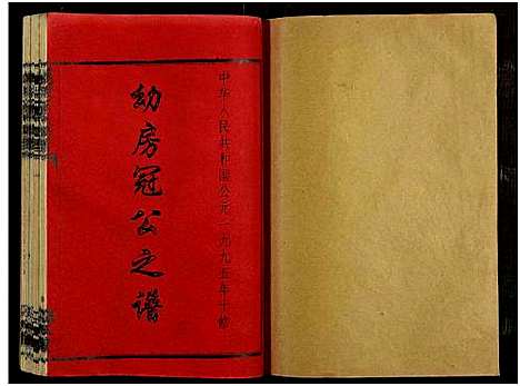 [辛]万载辛氏族谱_按房分卷_总卷2册_长房谱44册_次房谱1册_幼房18册 (江西) 万载辛氏家谱_A076.pdf