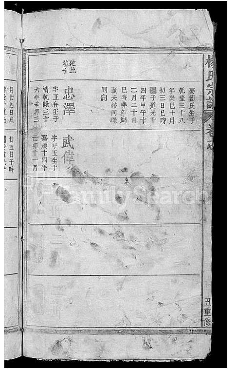 [杨]杨氏宗谱_杨氏宗谱 (江西) 杨氏家谱_五.pdf