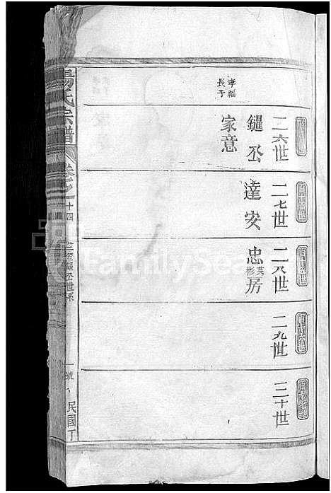 [杨]杨氏宗谱_杨氏宗谱 (江西) 杨氏家谱_十三.pdf