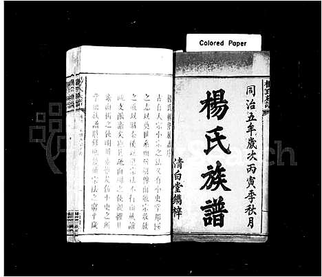 [杨]杨氏族谱_10卷_及卷首 (江西) 杨氏家谱.pdf