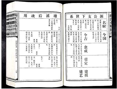 [杨]杨氏重修族谱_不分卷 (江西) 杨氏重修家谱_三.pdf