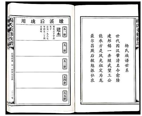 [杨]杨氏重修族谱_不分卷 (江西) 杨氏重修家谱_四.pdf