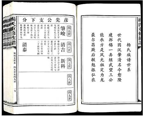 [杨]杨氏重修族谱_不分卷 (江西) 杨氏重修家谱_五.pdf