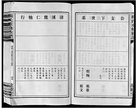 [杨]杨氏重修族谱_不分卷 (江西) 杨氏重修家谱_一.pdf