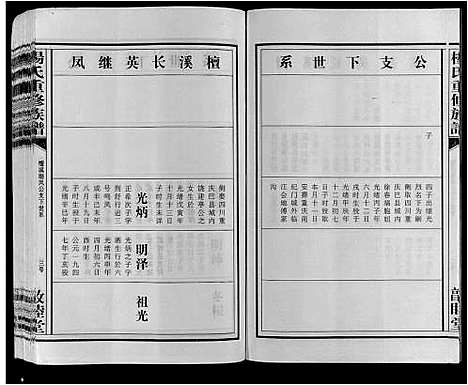 [杨]杨氏重修族谱_不分卷 (江西) 杨氏重修家谱_四.pdf