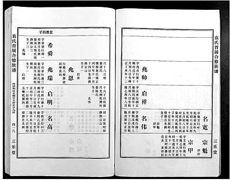 [袁]袁氏首届合修族谱 (江西) 袁氏首届合修家谱_四.pdf