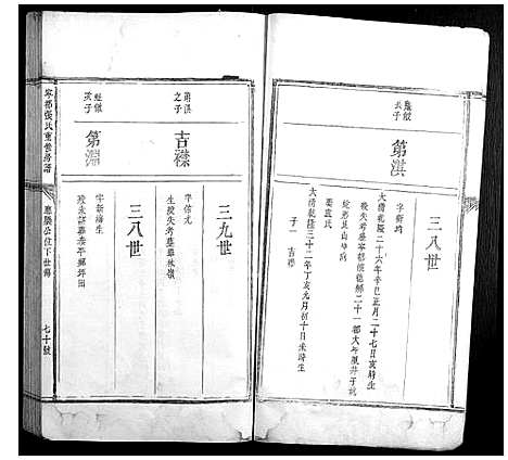 [张]宁都张氏重修房谱 (江西) 宁都张氏重修房谱_二.pdf