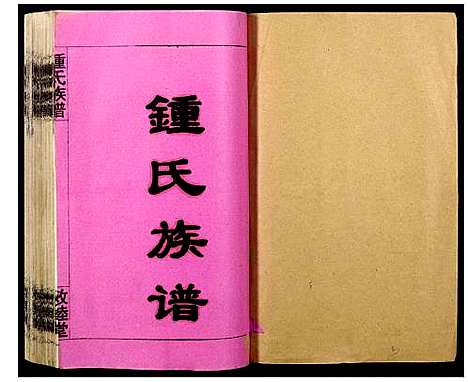 [锺]锺氏族谱 (江西) 锺氏家谱_一.pdf