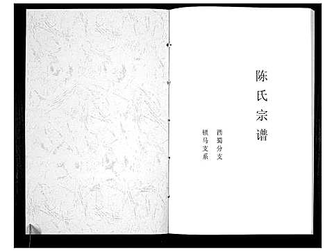 [陈]陈氏宗谱_不分卷 (四川) 陈氏家谱_一.pdf