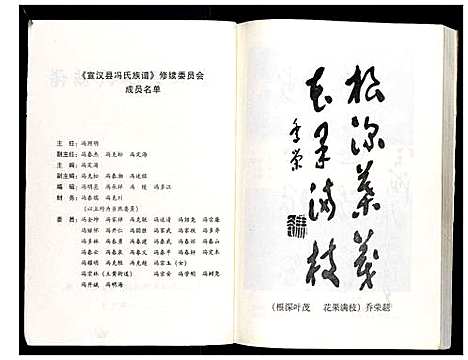 [冯]宣汉县冯氏族谱_不分卷 (四川) 宣汉县冯氏家谱.pdf