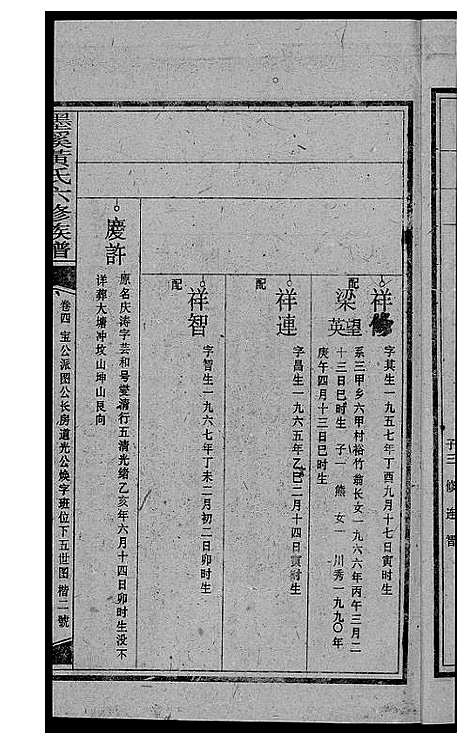 [黄]墨溪黄氏六修族谱_12卷首4卷 (四川) 墨溪黄氏六修家谱_七.pdf