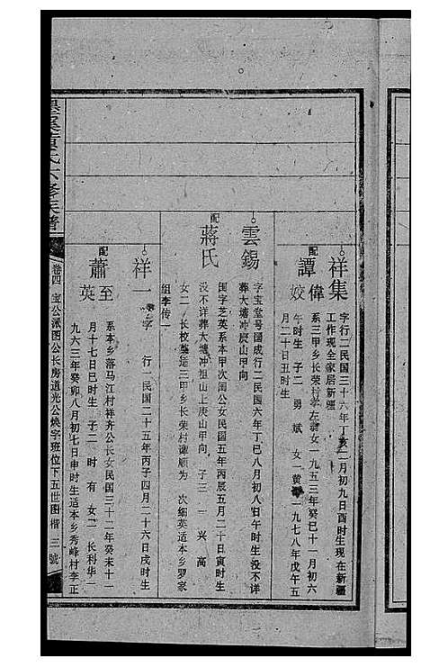 [黄]墨溪黄氏六修族谱_12卷首4卷 (四川) 墨溪黄氏六修家谱_七.pdf