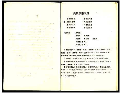 [吴]广安县代市镇吴氏宗谱 (四川) 广安县代市镇吴氏家谱_一.pdf