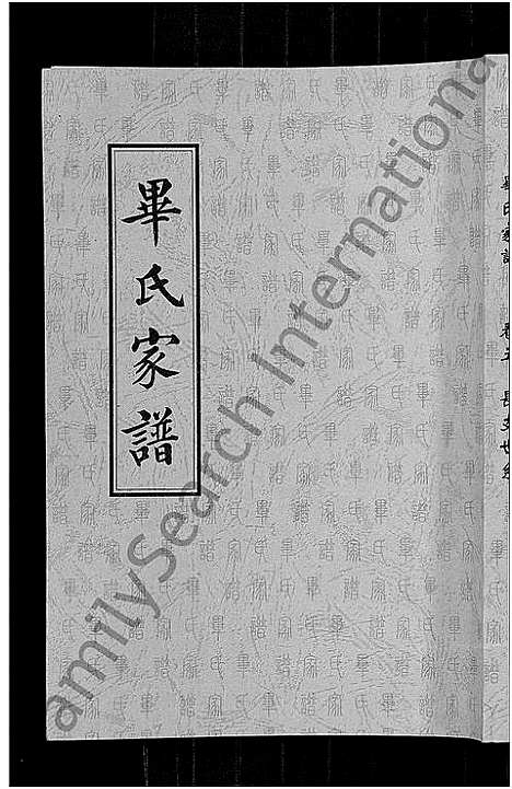 [毕]毕氏家谱_12卷 (山东) 毕氏家谱_八.pdf