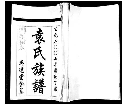 [袁]袁氏族谱_不分卷 (山东) 袁氏家谱.pdf