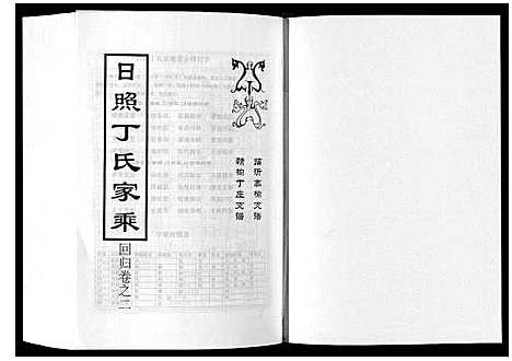 [丁]日照丁氏家乘_2卷 (山东) 日照丁氏家乘_二.pdf