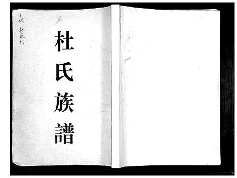 [杜]杜氏族谱_不分卷 (山东) 杜氏家谱.pdf