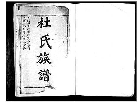 [杜]杜氏族谱_不分卷 (山东) 杜氏家谱.pdf