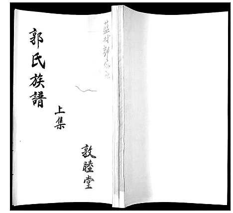 [郭]郭氏族谱_上下集 (山东) 郭氏家谱_一.pdf