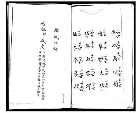 [韩]韩氏本支谱书 (山东) 韩氏本支谱_一.pdf