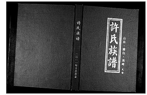 [许]许氏族谱 (山东) 许氏家谱.pdf