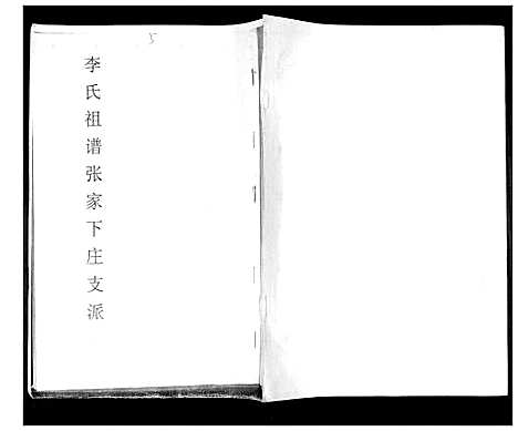 [李]李氏祖谱张家下庄支派 (山东) 李氏祖谱_一.pdf