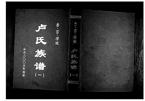 [卢]卢氏族谱_4卷 (山东) 卢氏家谱_一.pdf