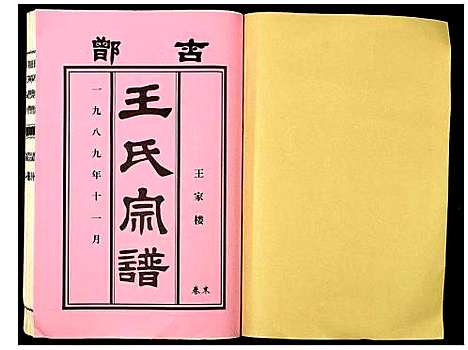 [王]峄阳王楼王氏族谱 (山东) 峄阳王楼王氏家谱_二.pdf