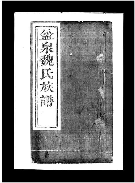 [魏]盆泉魏氏族谱_不分卷-Penquan Wei Shi_魏氏族谱 (山东) 盆泉魏氏家谱_八.pdf