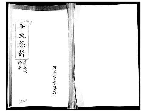 [辛]辛氏族谱 (山东) 辛氏家谱.pdf