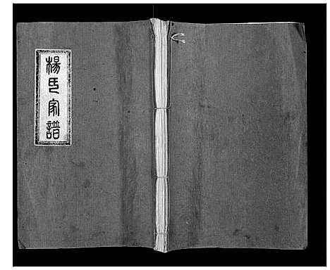 [杨]杨氏家谱 (山东) 杨氏家谱.pdf