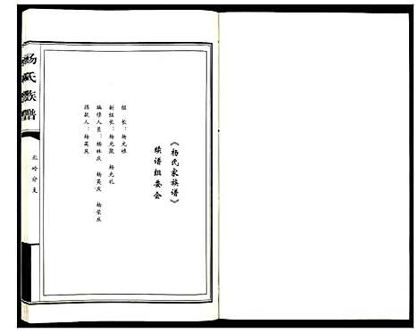 [杨]杨氏族谱_不分卷 (山东) 杨氏家谱_一.pdf