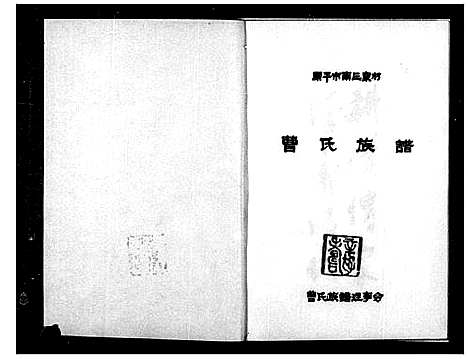 [曹]原平市南三泉村曹氏族谱_曹氏族谱 (山西) 原平市南三泉村曹氏家谱.pdf