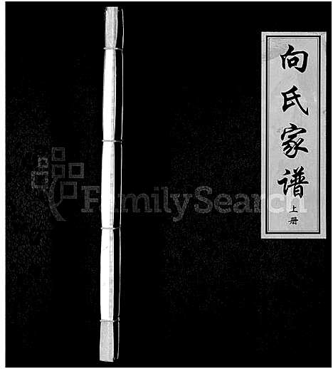 [向]向氏家谱_上中下三册 (陜西) 向氏家谱_一.pdf