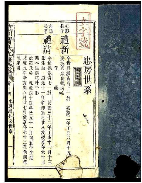 [胥]宜川胥氏九修宗谱 (陜西) 宜川胥氏九修家谱_十三.pdf