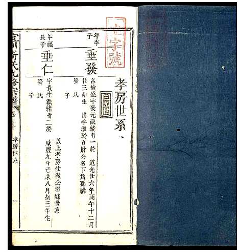 [胥]宜川胥氏九修宗谱 (陜西) 宜川胥氏九修家谱_十九.pdf