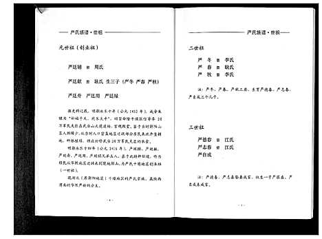 [严]严氏族谱_不分卷 (陜西) 严氏家谱.pdf