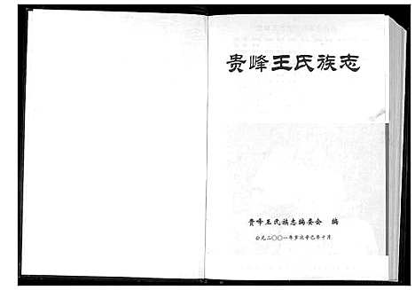 [王]贵峰王氏族志 (云南) 贵峰王氏家志.pdf