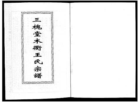 [王]三槐堂木衢王氏宗谱_4卷 (浙江) 三槐堂木衢王氏家谱_四.pdf