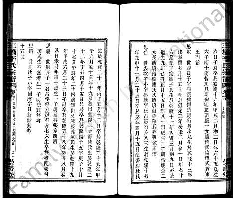 [李]三桥李氏宗谱_20卷首末各1卷 (浙江) 三桥李氏家谱_二.pdf