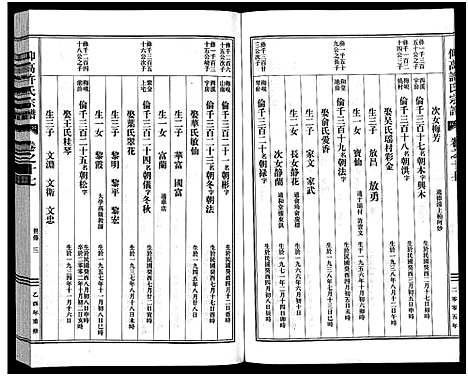 [许]仰高许氏宗谱_25卷 (浙江) 仰高许氏家谱_十七.pdf