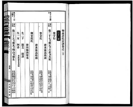 [许]仰高许氏宗谱_25卷 (浙江) 仰高许氏家谱_二十.pdf