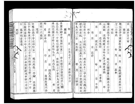 [俞]俞氏静安坊东宅二房宗谱_12卷首1卷 (浙江) 俞氏静安坊东宅二房家谱_六.pdf