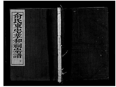 [俞]俞氏静安坊东宅二房宗谱_12卷首1卷 (浙江) 俞氏静安坊东宅二房家谱_十二.pdf