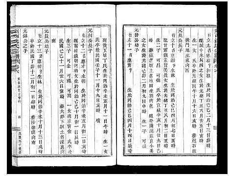 [沈]剡西沈氏宗谱_6卷 (浙江) 剡西沈氏家谱_五.pdf