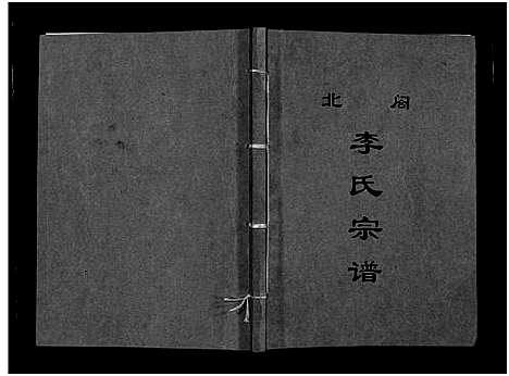 [李]北閤李氏宗谱_7卷 (浙江) 北閤李氏家谱_一.pdf