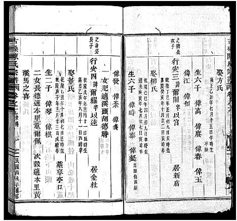 [陈]古磉陈氏宗谱_24卷 (浙江) 古磉陈氏家谱_二十二.pdf